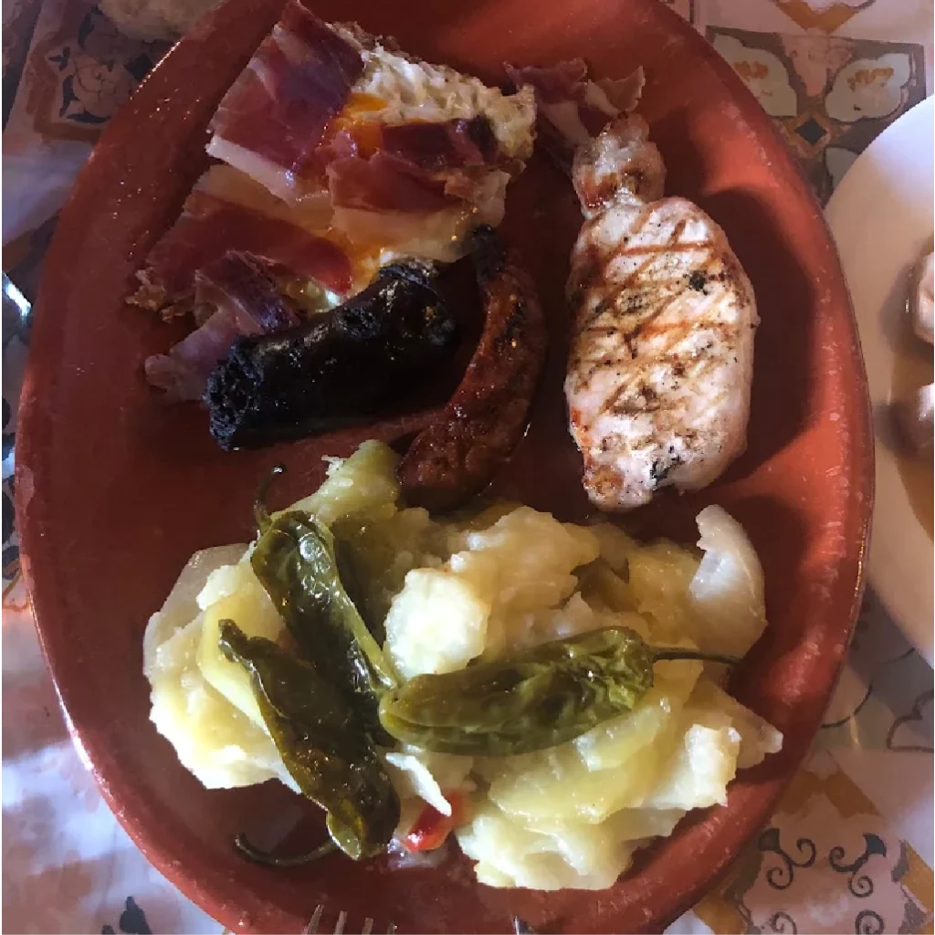 Plato 3 Restaurante La Cabaña